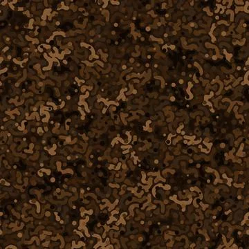 Digital camouflage seamless pattern. Abstract army or hunting masking ornament Illustrazione stock