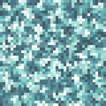 Digital camouflage seamless pattern military geometric camo background Stock Illustration