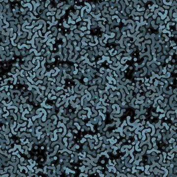 Digital camouflage seamless pattern. Ornate spots for arctic military texture Stockillustratie