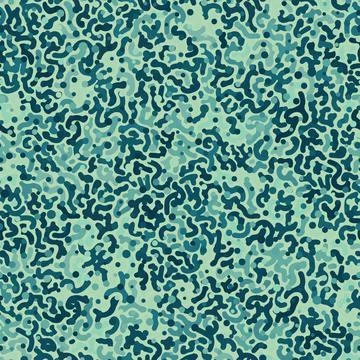 Digital camouflage seamless pattern. Ornate spots for naval military texture イラスト素材