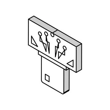 Digital card isometric icon vector illustration Stock Illustration
