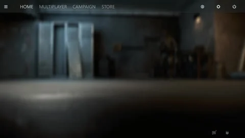 Digital character selection menu in a new warfare battle simulator computer game Stock-Footage 241124443