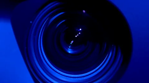 Digital cinema projector Stock Footage 64380109