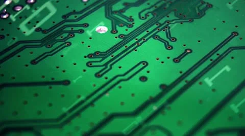 Digital circuit Video stock 12405803