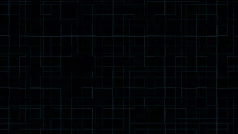 Digital Circuit lines in motion digital lines loop animated background.4K Stock Footage 240385438