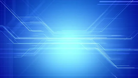 Digital Circuit Network Technology internet data space Background c Blue1 Video stock 147393597