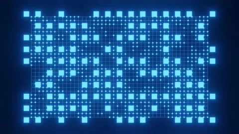 Digital circuit technology background. Seamless loop animation. 4K Stock Footage 179249325