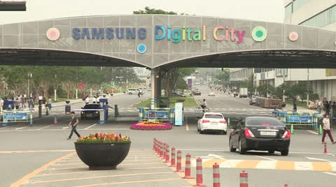 Digital City of Samsung Electronics Video stock 24866618