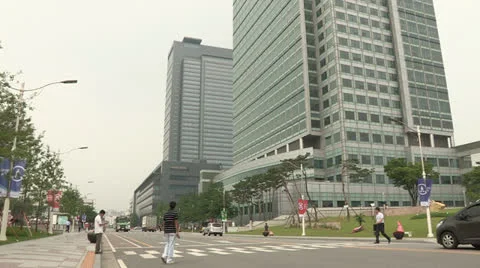 Digital City of Samsung Electronics Video stock 24867554