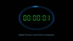 Digital Clock Stock After Effects
