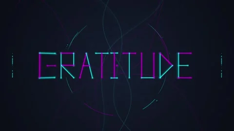 Digital Clock Countdown 10:59 Glitch Effect Neon Lights Futuristic UI Stock Footage 348571950