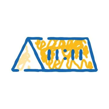 Digital clock displaying eleven eleven time icon Stock Illustration