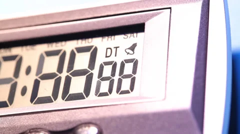 Digital Clock Video stock 37538384
