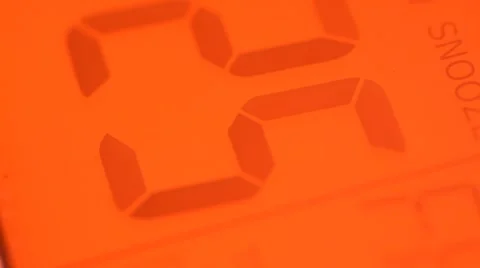 Digital Clock Video stock 42073930