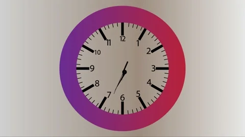 Digital clock Stock Footage 166879662