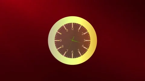 Digital clock Stock Footage 166879684