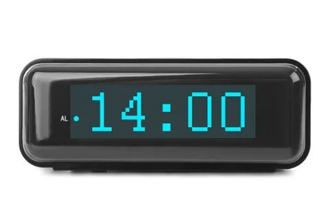 Digital clock Stock Photos