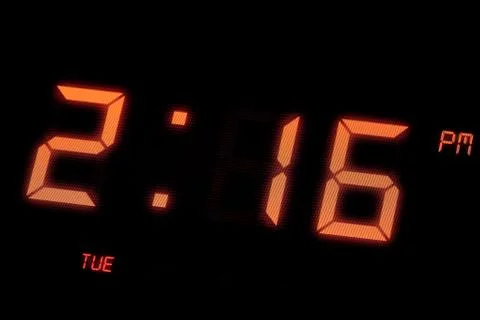 Digital Clock Stock Photos