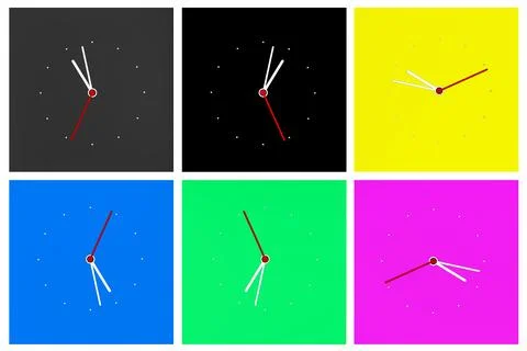 Digital clock timer. Stock Photos