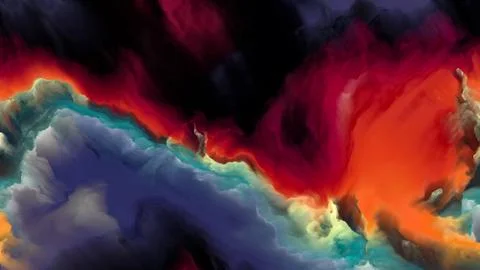 Digital Cloudscape Illustration