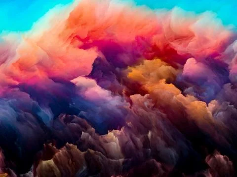Digital Cloudscape Illustration
