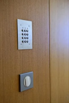 Digital code and switch Stock-Fotos