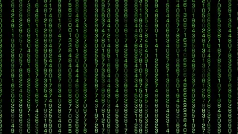 Digital code animation. Stock Footage 284855210