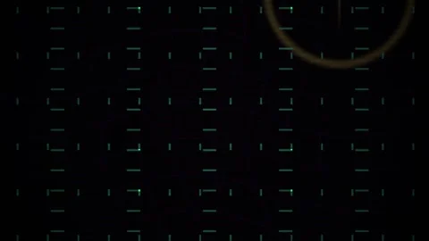 Digital code background with circle. Stock Footage 340015038