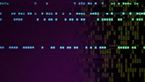 Digital code background with green text. Stock Footage 334663085