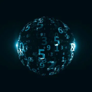 Digital code background イラスト素材