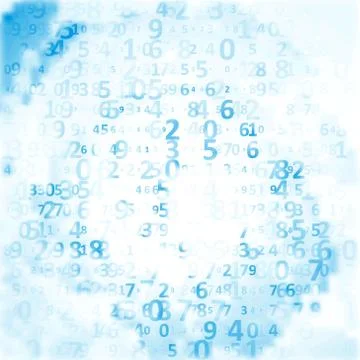 Digital code background Stock Illustration