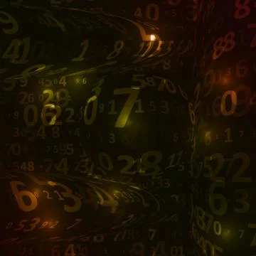 Digital code background 스톡 일러스트