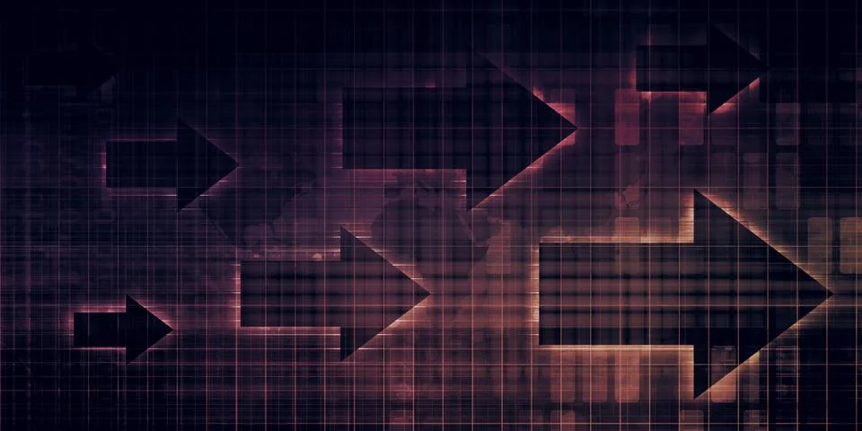 Digital Code Background Stock Illustration