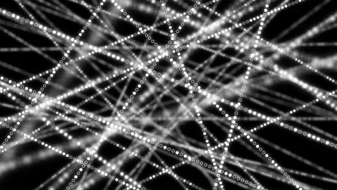 Digital code background with a moving camera. Stock Footage 98944049