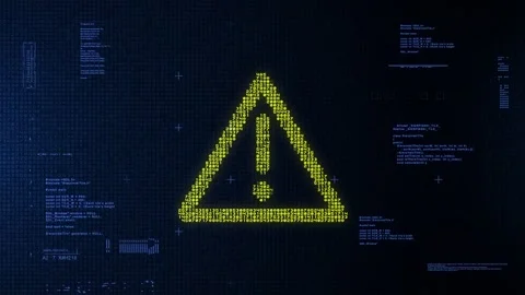 Digital Code - Cyber Hack (Attention) Stockbeeldmateriaal 237634865