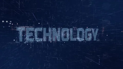 Digital code introduction technology Stock Footage 244839480