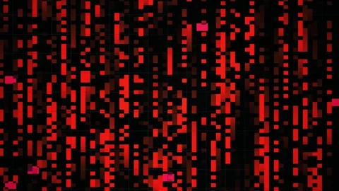 Digital code streaming down screen. Stock Footage 334334468