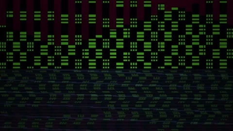 Digital code streaming down screen. Stock Footage 334872004