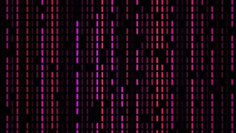 Digital code streaming down screen. Stock Footage 340015002