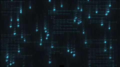 Digital code text, computer hack concept system Stock Footage 303395321