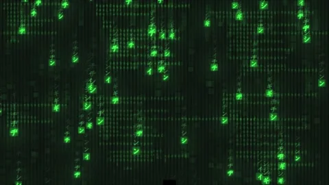 Digital code text, computer hack concept system Stock Footage 303401558