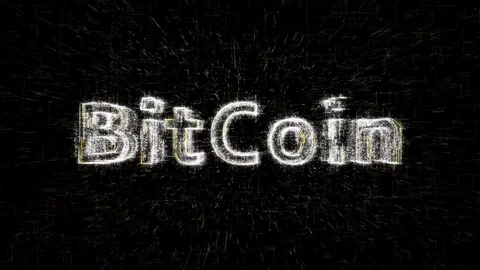 Digital Code8 Bitcoin Gradient 01 Stock Footage 87126956