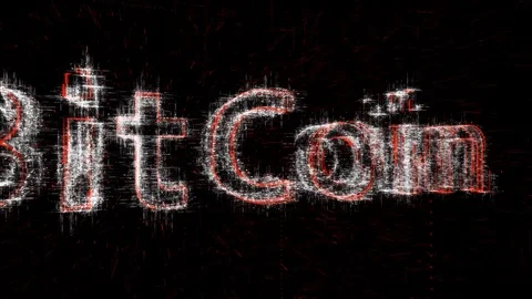 Digital Code8 Bitcoin Gradient 07 Stock Footage 87127250