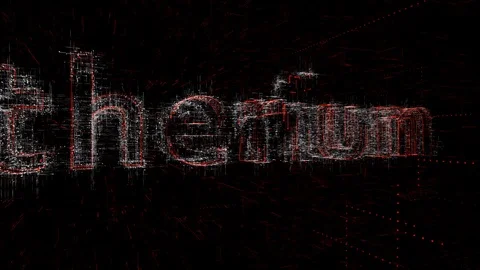 Digital Code8 Bitcoin Gradient 08 Stock Footage 87128175