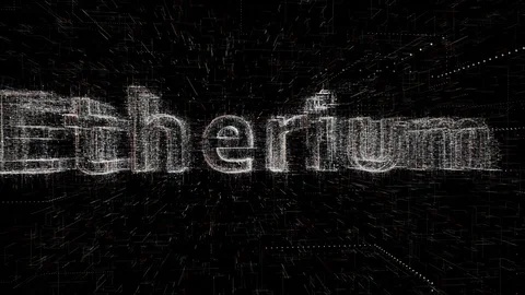 Digital Code8 Bitcoin Gradient 13 Stock Footage 87128328