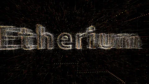 Digital Code8 Bitcoin Gradient 15 Stock Footage 87128332