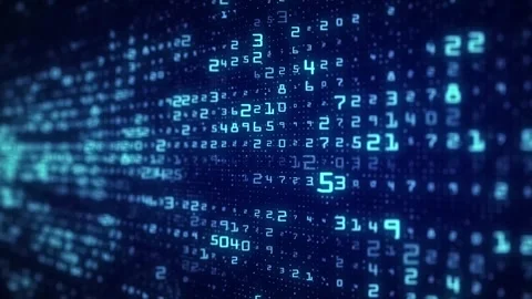 Digital coding calculation background Stock Footage 315552469