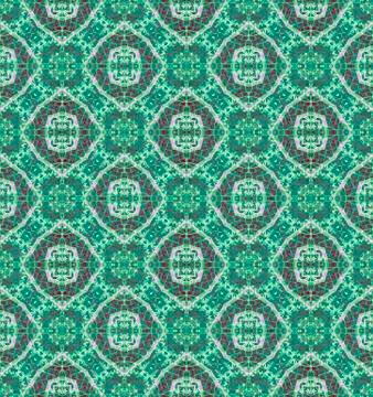 Digital Collage Geometric Pattern Stock Illustration