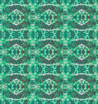 Digital Collage Geometric Pattern Stock Illustration