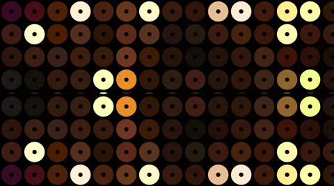 Digital color round shape flicker Stock Footage 40790533